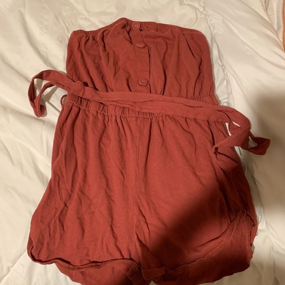 Urban Outfitters Other - urban outfitters buttoned romper